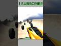 💥flying car🏎️in challenge in Indian bike driving 3d#shorts