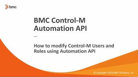AAPI: How to modify Control-M Users and Roles using Automation API