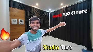 Studio Ready हो गाया 😍🔥 | My YouTube Studio Tour | AK technical amrit