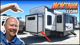 MUST SEE Fifth Wheel Design!! 2022 Montana 335BH