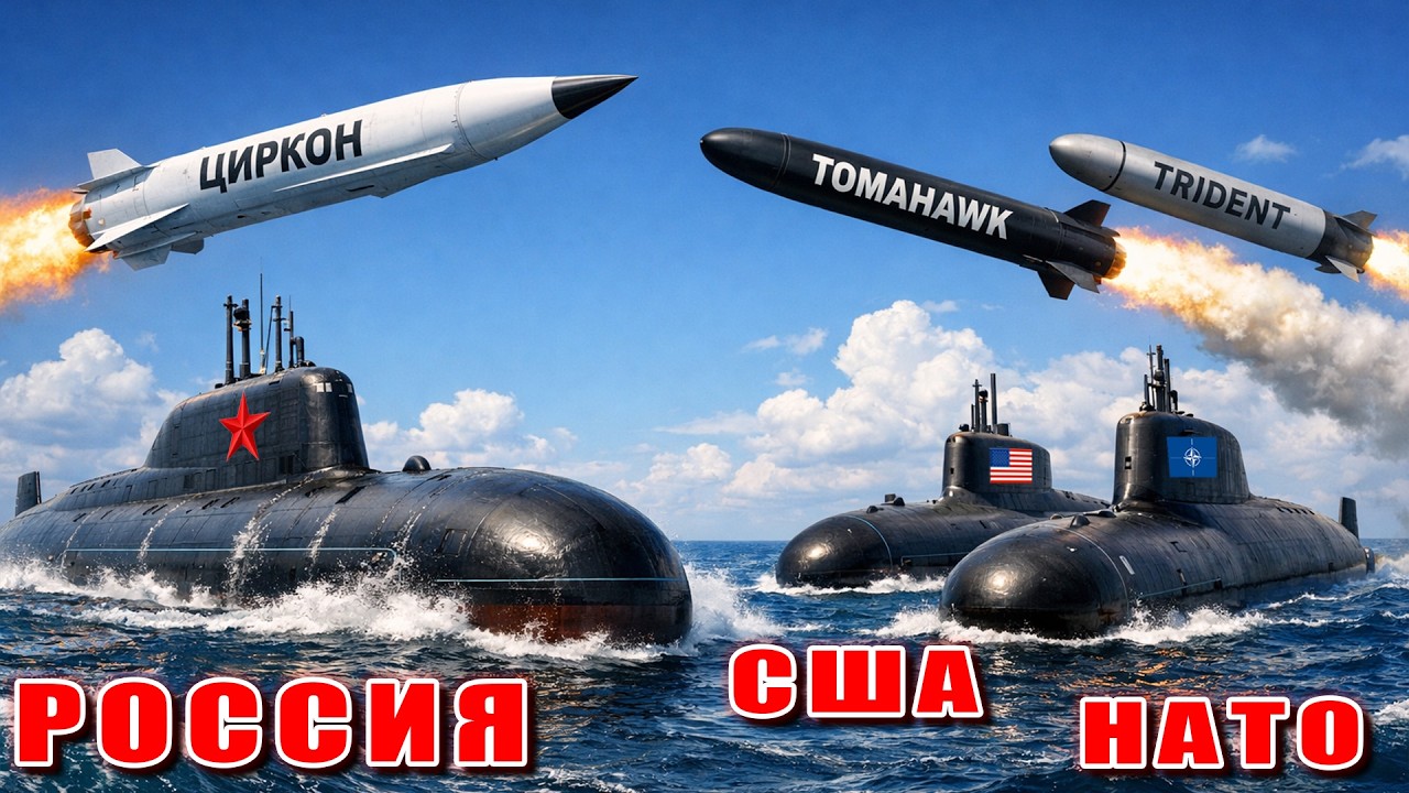 Почему флот США бессилен? 3 субмарины делят океан