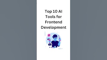 Top 10 AI Tools for Frontend Development  #frontenddevelopment  #frontenddeveloper #webdevelopment
