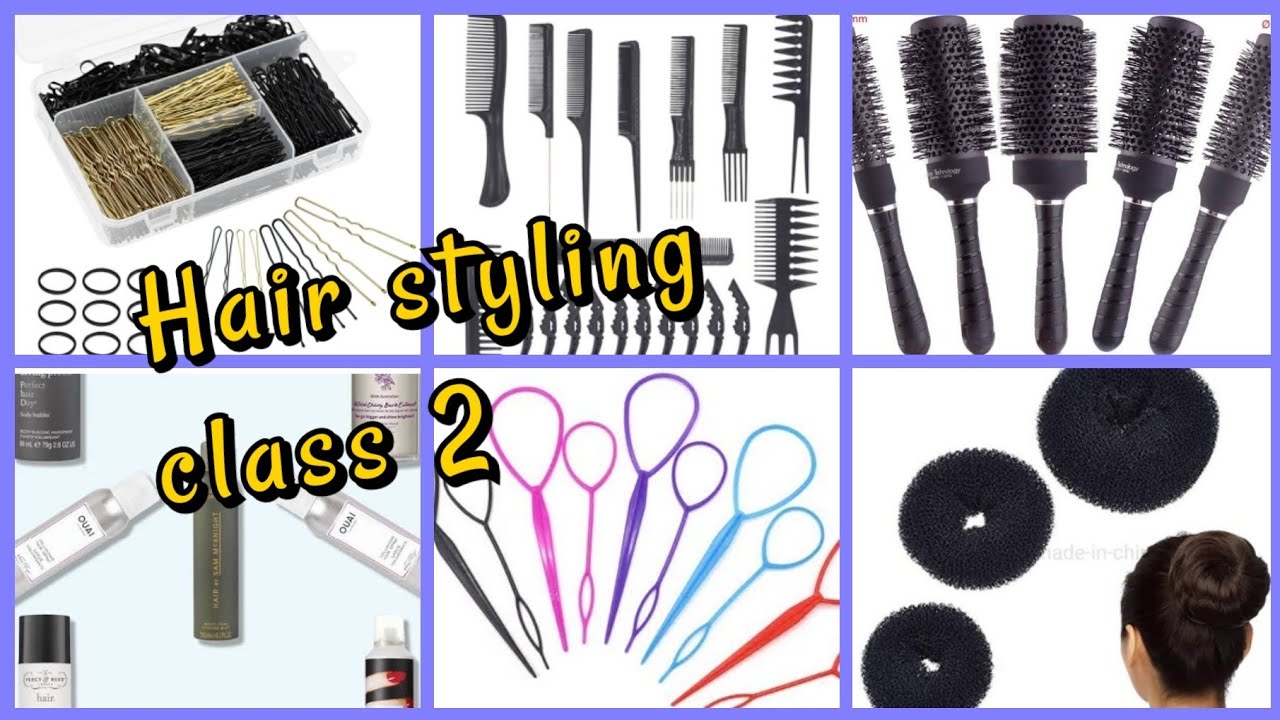 Hair styling class 2 / All about hair spray,s hair tools FREE BASIC HAIRSTYLING COURSE BeGlam