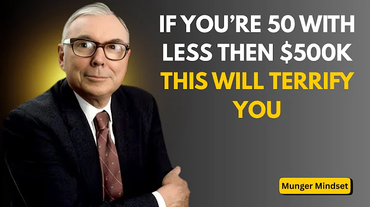 Charlie Munger : "If You're 50 With Less Than $500K - This Will Terrify You"v