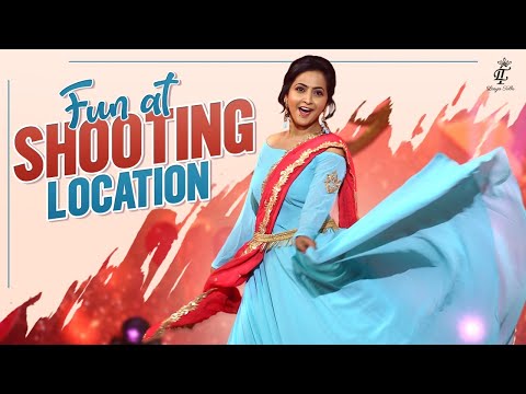 Fun at Shooting Location || Lasya Manjunath New Video|| Tamada Media