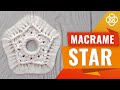 Easy Macrame Star Tutorial | Macrame Christmas DIY | Macrame Star Pattern