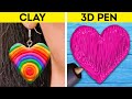 Wonderful DIY Jewelry Ideas And Cute Crafts With 3D Pen, Resin And Clay