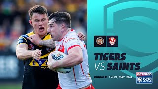 Highlights | Castleford Tigers v St Helens | 2024 Betfred Super League, Round 11
