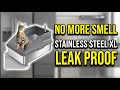 Tired of Plastic Odors? Stainless Steel Litter Box [Review]