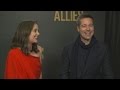 Brad pitt and marion cotillard on love and trust in allied