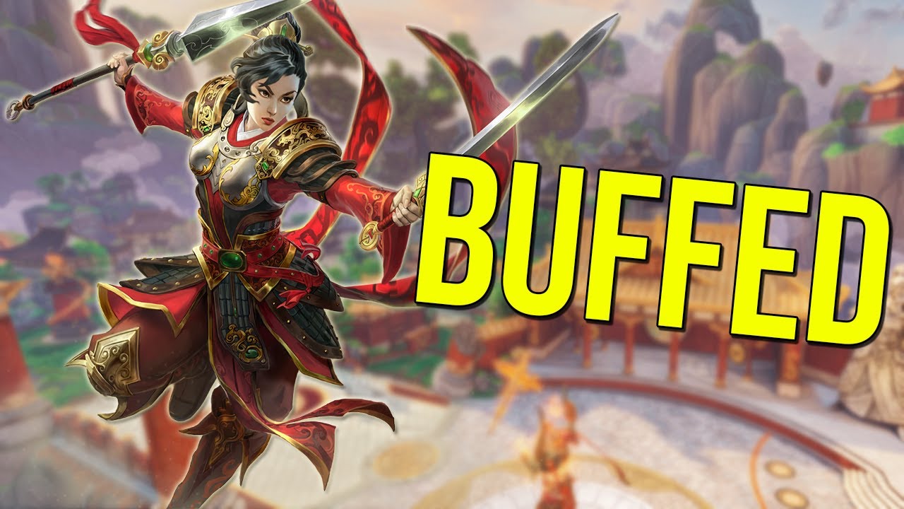Mulan Buffed Big Time!  | Smite gm ranked joust