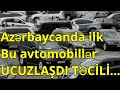 Azərbaycanda ilk – Bu avtomobillər UCUZLAŞDI