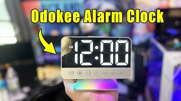 Best Budget Alarm Clock For $20? (Odokee Clock)