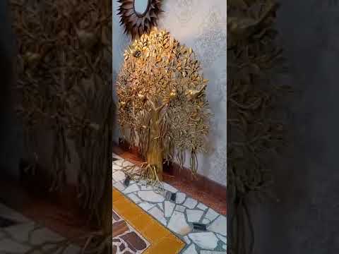 Brass tree - video from Interio Bliss
