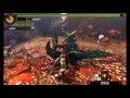 【MH4G】超高出力属性解放斬りの強さが分かる動画【ロマン盾斧】