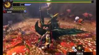 Mh4g 超高出力属性解放斬りの強さが分かる動画 ロマン盾斧 Youtube