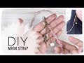 DIY Mask Strap | Bead Mask Strap Tutorial | Cara Membuat Kalung Masker Menggunakan Payet dan Senar