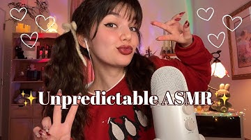 FAST AND AGGRESSIVE ASMR FOR TINGLES (Gripping, Upclose Whispers, Mouth Sounds, More!!)