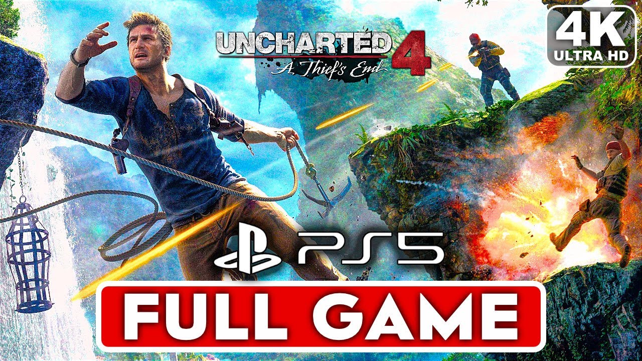 uncharted 4 ps4 ราคา  New 2022  UNCHARTED 4 PS5 Gameplay Walkthrough Part 1 FULL GAME [4K ULTRA HD] - No Commentary