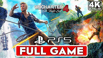 UNCHARTED 4 PS5 Gameplay Walkthrough Part 1 FULL GAME [4K ULTRA HD] - No Commentary