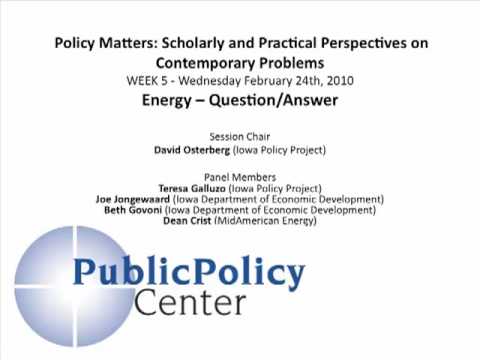 Policy Matters: Scholarly and Practical Perspectiv...