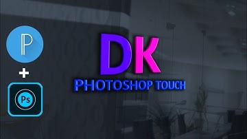 3D Logo on pixellab & adobe photoshop touch using your smartphone