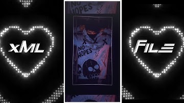 NEW TREND PHONK SONG 😏/ ATTITUDE XML FILE ⚡/ 3D XML VIDEO EDITING IN ALIGHT MOTION 🏮/ XML LINK 👇🏻