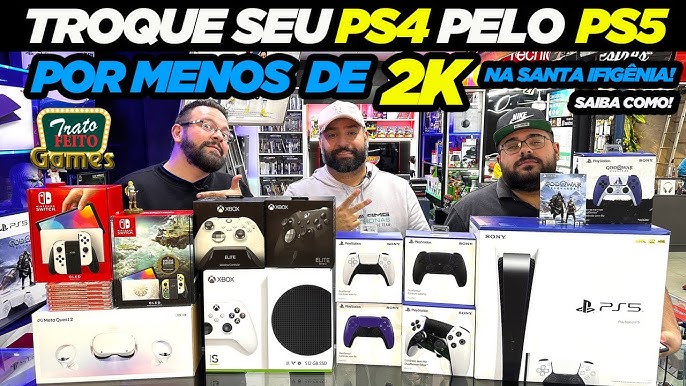 Seu Console USADO Vale Dinheiro na Compra de Um NOVO - Nova Era Games 