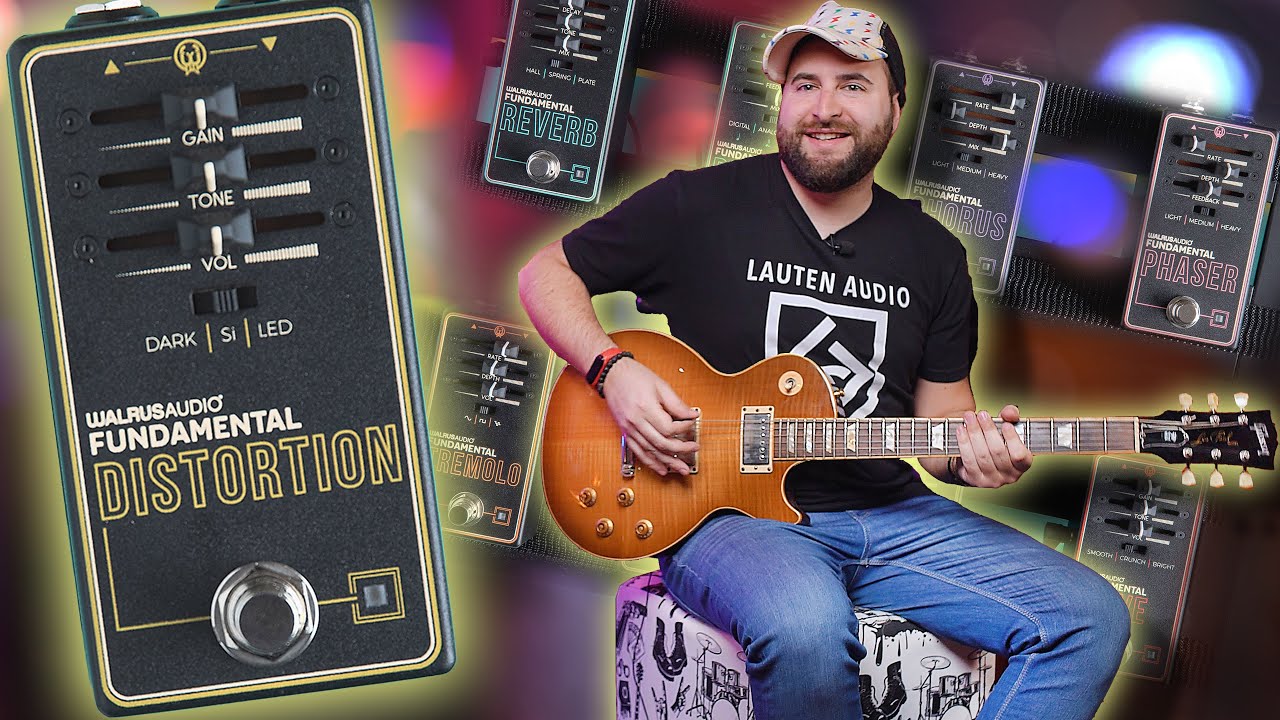 NEW Distortion Pedal from FUNDAMENTAL SERIES by WALRUS AUDIO - YouTube