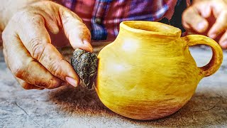 How to Make Natural Mineral Paint for Pottery