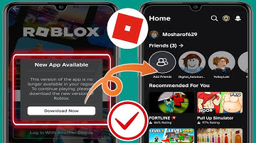 Ayusin ang Roblox New App Available"Ang Bersyon na Ito ay Hindi Na Magagamit sa Iyong RehiyonProblem