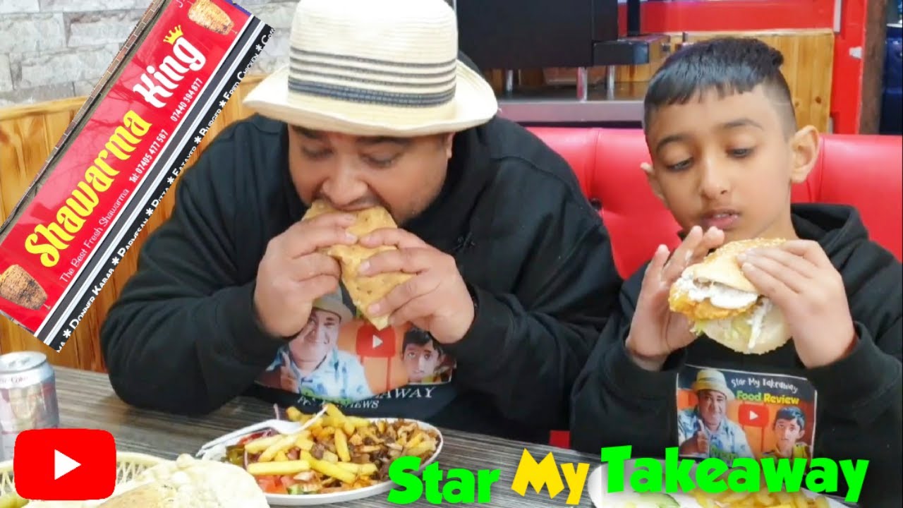 Shawarma King Trying Shawarma in (Dewsbury) YouTube