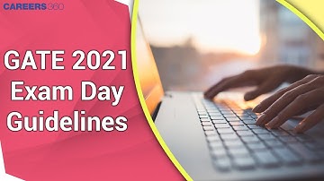 GATE 2021 Exam Day Guidelines