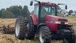 Doing some tillage before the Hurricane