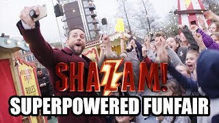 DC's SHAZAM! - Superpowered Funfair Highlights