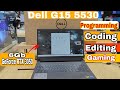 Dell g15 5530 gaming laptop intel i513450hx   dell g15 5530 13thgen dell g15 5530 review kannada