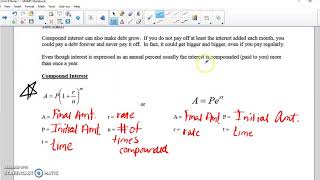 Unit 8, Day 2 Pt. 1 - Appications of Exponential Functions