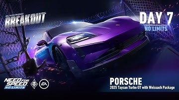 Need For Speed: No Limits | Porsche Taycan Turbo GT Weissach Package (Breakout - Day 7 | No Limits)