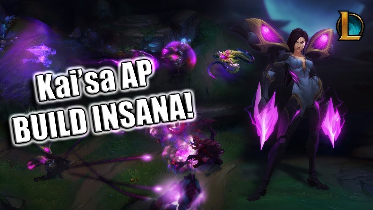 Kai'sa AP É INSANA! BUILD E RUNAS LEAGUE OF LEGENDS WILD RIFT - YouTube