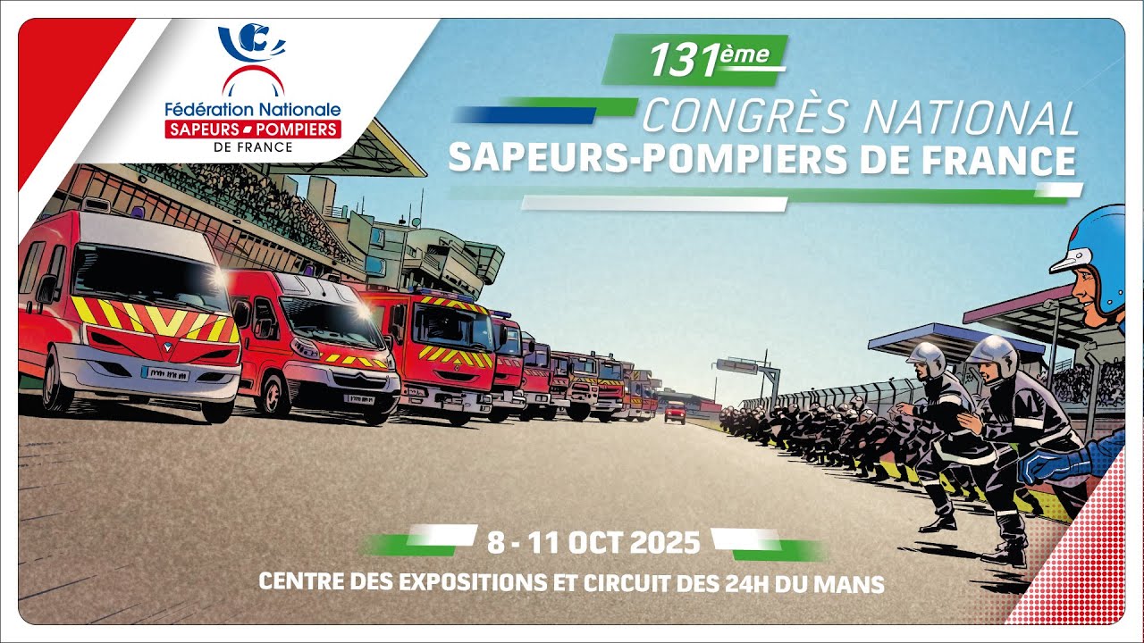 #CNSPF2025 -  Inauguration du 131e congrès national des sapeurs-pompiers de France