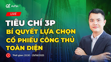 TIÊU CHÍ 3P - BÍ QUYẾT LỰA CHỌN CỔ PHIẾU CÔNG THỦ TOÀN DIỆN | LĂNG KÍNH ĐẦU TƯ GIÁ TRỊ