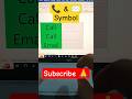 How to Call 📞 & Email ✉️ symbol in ms word | ms word tricks #shorts #short #call #email #msword