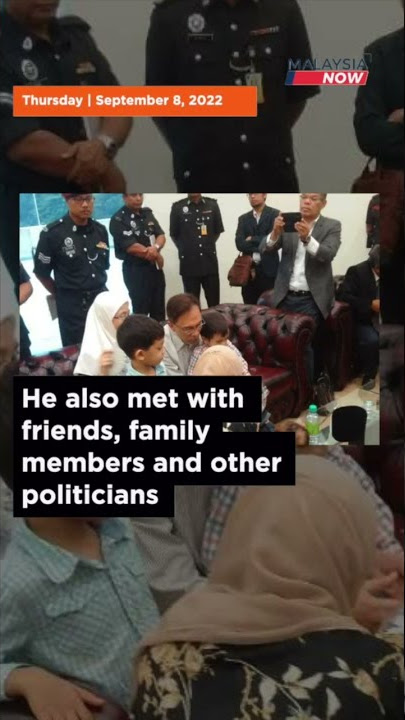 Anwar Ibrahim's jail experience detailed | 8 Sept 2022 #berita #news #shorts