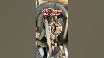 Ducati throttle body stall? #motorcycle #engineering  #ducati #travel