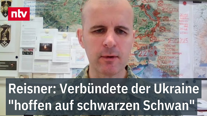 Reisner: Verbündete der Ukraine "hoffen auf schwarzen Schwan" - Oberst kritisiert mangelnde Hilfen