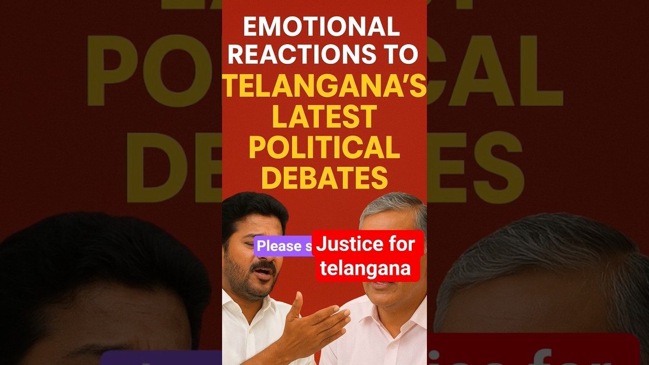 Emotional Reactions to Telangana’s Latest Political Debates Revanth Reddy vs Harish Rao 