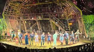 Shucked Curtain Call at the Regents Park Open Air Theatre - May 2025