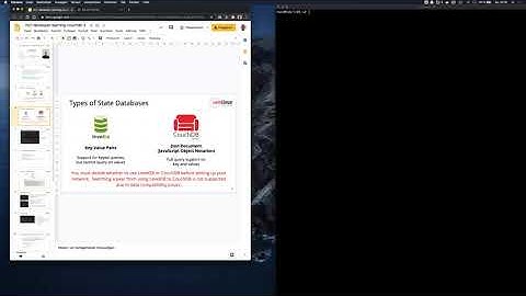 Hyperledger Fabric (HLF) - CouchDB for Fabric Developers:  Hyperledger Sweden Study Circle