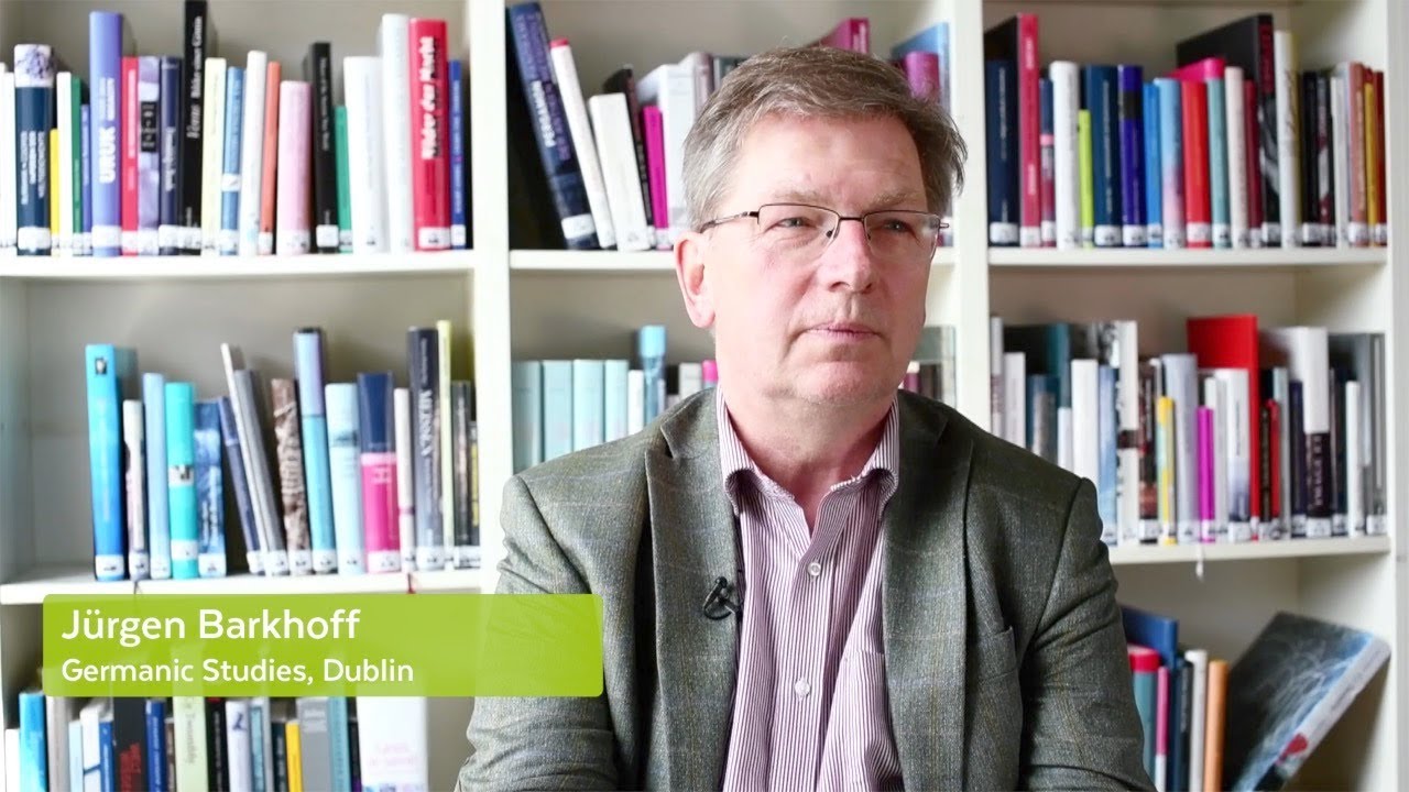 Jürgen Barkhoff (Dublin) Fellow am Internationalen Kolleg Morphomata