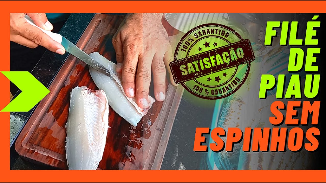 Filé de Piau Sem Espinhos - Duas Maneiras Simples e Fácil de Fazer!
